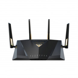 ASUS RT-BE88U langaton reititin 10 Gigabit Ethernet Kaksitaajuus (2,4 GHz 5 GHz) musta, Harmaa
