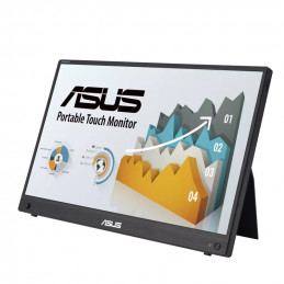 ASUS ZenScreen MB16AMTR tietokoneen litteä näyttö 39,6 cm (15.6") 1920 x 1080 pikseliä Full HD LCD Kosketusnäyttö musta