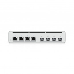 Ubiquiti UISP Switch Plus Hallittu 2.5G Ethernet (100 1000 2500) Power over Ethernet -tuki 1U Valkoinen