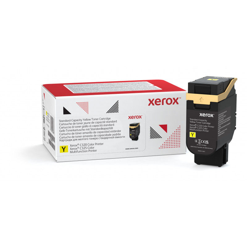 Xerox C320 C325, normaali keltainen värikasetti (1 800 sivua)
