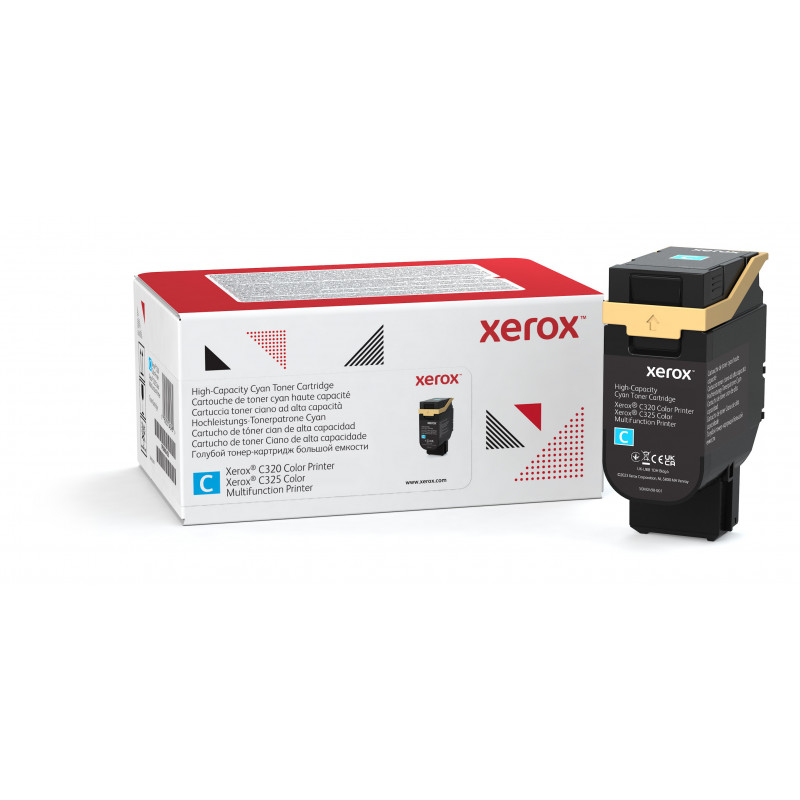 Xerox C320 C325, iso syaani värikasetti (5 500 sivua)
