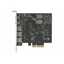 DeLOCK 89064 liitäntäkortti -sovitin Sisäinen USB 3.2 Gen 2 (3.1 Gen 2)