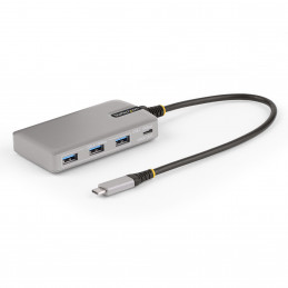 StarTech.com HB31C3A1CDPPD3 keskitin USB 3.2 Gen 2 (3.1 Gen 2) Type-C 10000 Mbit s Hopea