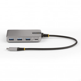 StarTech.com HB31C3A1CDPPD3 keskitin USB 3.2 Gen 2 (3.1 Gen 2) Type-C 10000 Mbit s Hopea