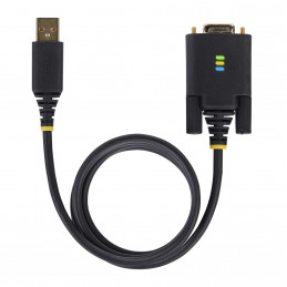 StarTech.com 1P3FFCNB-USB-SERIAL sarjakaapeli musta 1 m USB A-tyyppi DB-9