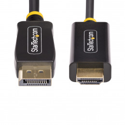 StarTech.com 10F-DP-HDMI-4K60-HDR videokaapeli-adapteri 3 m DisplayPort HDMI-tyyppi A (vakio) musta