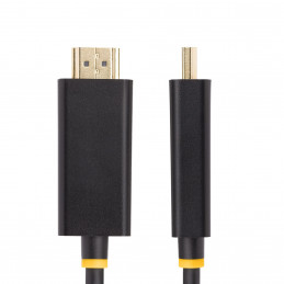 StarTech.com 3F-DP-HDMI-4K60-HDR videokaapeli-adapteri 1 m DisplayPort HDMI-tyyppi A (vakio) musta