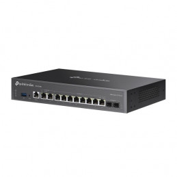TP-Link Omada ER7412-M2 langallinen reititin 2.5 Gigabit Ethernet, Gigabitti Ethernet musta
