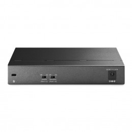 TP-Link TL-SG1006PP verkkokytkin Hallitsematon Gigabit Ethernet (10 100 1000) Power over Ethernet -tuki Harmaa