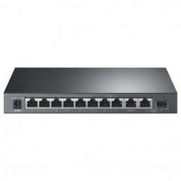 TP-Link TL-SG1210PP verkkokytkin Hallitsematon Gigabit Ethernet (10 100 1000) Power over Ethernet -tuki musta