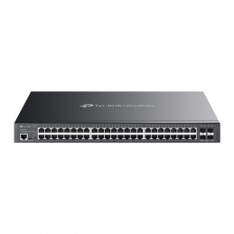 TP-Link Omada SG3452XMPP verkkokytkin Hallittu L2+ Gigabit Ethernet (10 100 1000) Power over Ethernet -tuki 1U musta