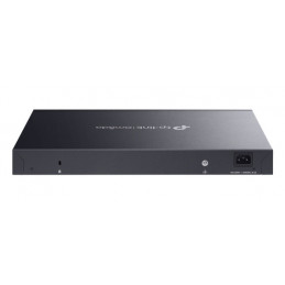 TP-Link Omada SG3428XMPP verkkokytkin Hallittu L2+ Gigabit Ethernet (10 100 1000) Power over Ethernet -tuki 1U musta