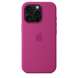 Apple iPhone 16 Pro n MagSafe-silikonikuori - fuksia