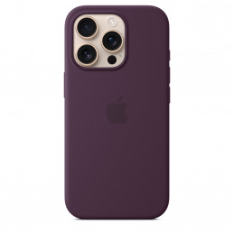 Apple iPhone 16 Pro n MagSafe-silikonikuori - luumu