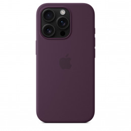 Apple iPhone 16 Pro n MagSafe-silikonikuori - luumu