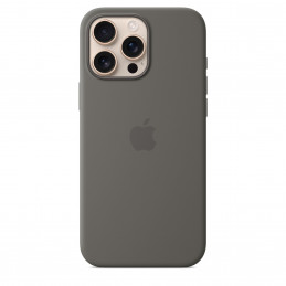 Apple iPhone 16 Pro Max n MagSafe-silikonikuori - liuskeenharmaa