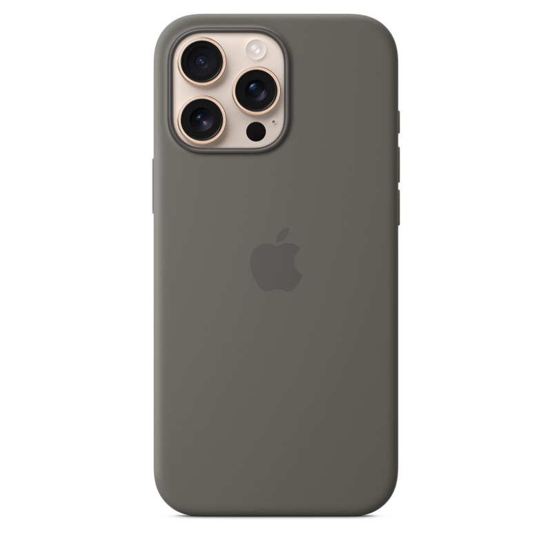 Apple iPhone 16 Pro Max n MagSafe-silikonikuori - liuskeenharmaa