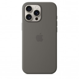 Apple iPhone 16 Pro Max n MagSafe-silikonikuori - liuskeenharmaa