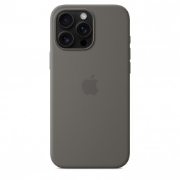 Apple iPhone 16 Pro Max n MagSafe-silikonikuori - liuskeenharmaa