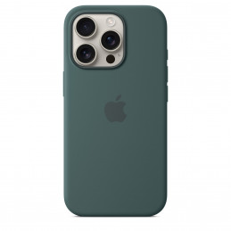 Apple iPhone 16 Pro n MagSafe-silikonikuori - lammenvihreä