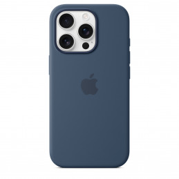 Apple iPhone 16 Pro n MagSafe-silikonikuori - farkunsininen