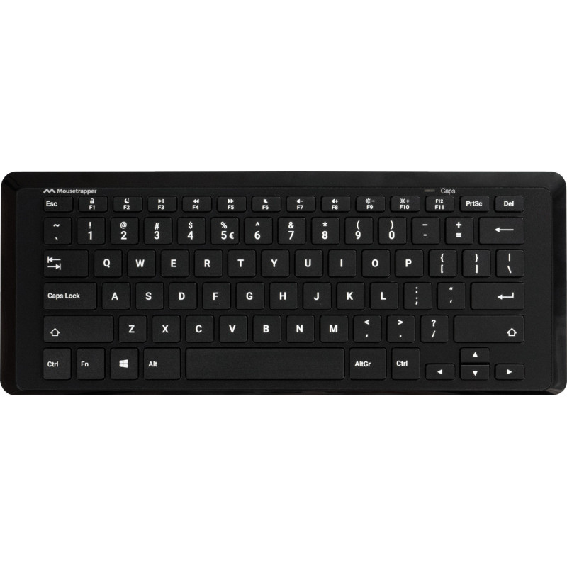 Mousetrapper Type Mini näppäimistö Office USB Pohjoismainen musta