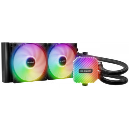 be quiet! Light Loop 240mm Suoritin All-in-one-nesteenjäähdytin 24 cm musta 1 kpl
