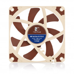 Noctua NF-A12x15 FLX Tietokonekotelo Tuuletin 12 cm Beige, Ruskea