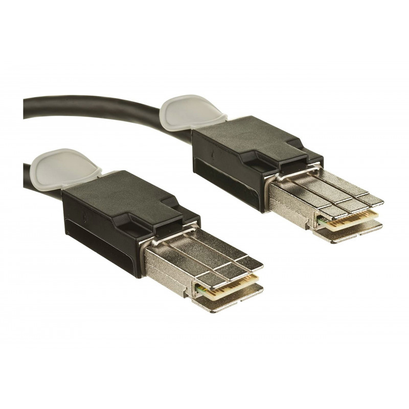 Cisco CAB-STK-E-0.5M-RF InfiniBand- ja kuituoptiikkakaapeli 0,5 m musta