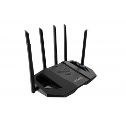 ASUS TUF Gaming BE6500 (TUF-BE6500) langaton reititin 2.5 Gigabit Ethernet Kaksitaajuus (2,4 GHz 5 GHz) musta