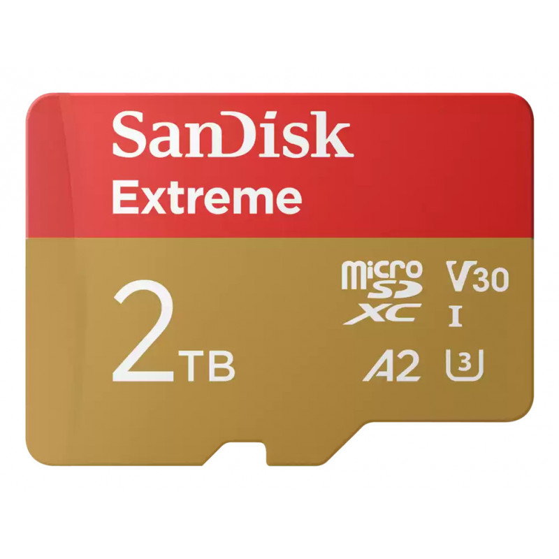 SanDisk Extreme 2 TB MicroSDXC UHS-I Luokka 10