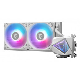 MSI MAG CORELIQUID I240 Suoritin Nestejäähdytyspakkaus 12 cm Valkoinen 1 kpl