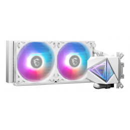 MSI MAG CORELIQUID I240 Suoritin Nestejäähdytyspakkaus 12 cm Valkoinen 1 kpl