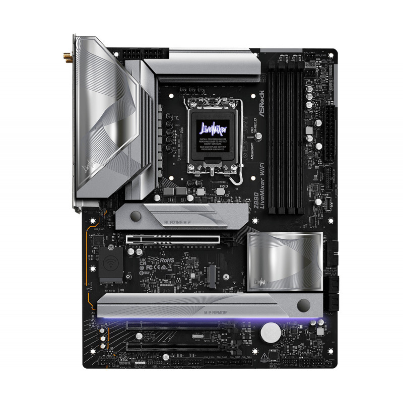 Asrock Z890 LiveMixer WiFi Intel Z890 LGA 1851 (Socket V1) ATX