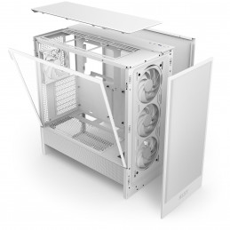 NZXT H5 Flow RGB Midi Tower Valkoinen