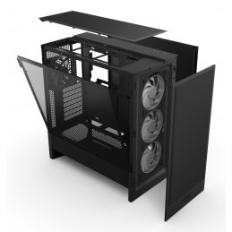 NZXT H5 Flow RGB Midi Tower musta