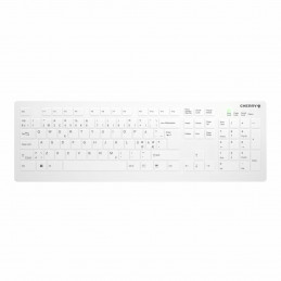 CHERRY AK-C8112 näppäimistö Lääketieteellinen Langaton RF QWERTY Pohjoismainen Valkoinen