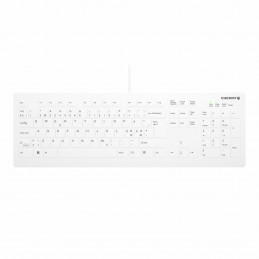 CHERRY AK-C8112 näppäimistö Lääketieteellinen USB QWERTY Pohjoismainen Valkoinen