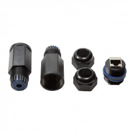 LogiLink NP0080 liitinjohto RJ-45 musta