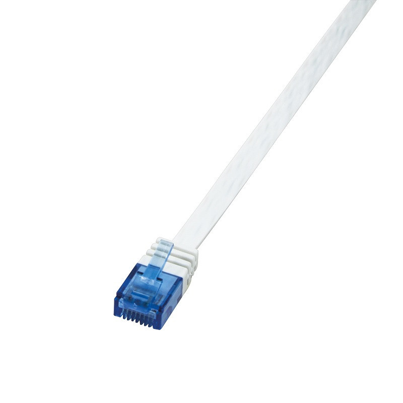 LogiLink 0.5m Cat6 U UTP RJ45 verkkokaapeli Valkoinen 0,5 m U UTP (UTP)