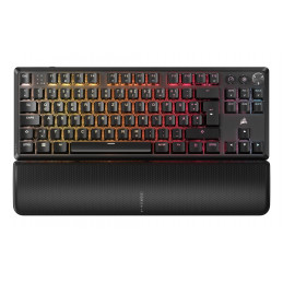 Corsair K70 CORE TKL näppäimistö Pelaaminen USB + RF Wireless + Bluetooth QWERTZ Saksa musta
