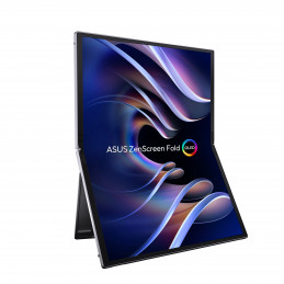 ASUS ZenScreen Fold OLED MQ17QH tietokoneen litteä näyttö 43,9 cm (17.3") 2560 x 1920 pikseliä Quad HD Hopea