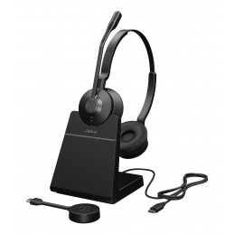 Jabra Engage 55 SE Kuulokkeet Langaton Pääpanta Toimisto puhelukeskus musta