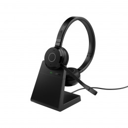 Jabra Evolve 65 TE Kuulokkeet Langallinen & langaton Pääpanta Toimisto puhelukeskus USB A-tyyppi Bluetooth Latausteline musta