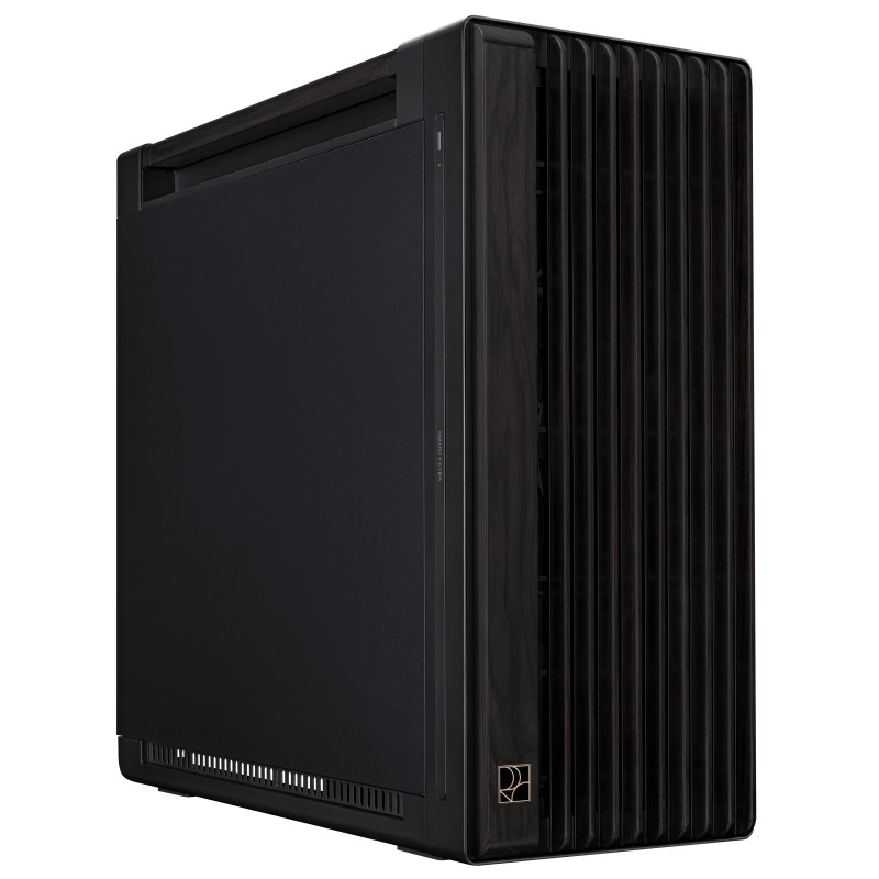 ASUS ProArt PA602 Wood Edition – Metal Panel Midi Tower musta