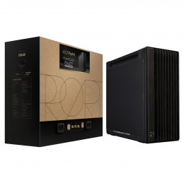 ASUS ProArt PA602 Wood Edition – Metal Panel Midi Tower musta