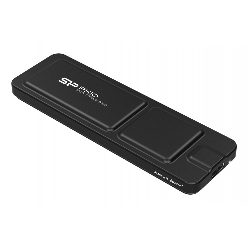 Silicon Power PX10 512 GB USB Type-C 3.2 Gen 2 (3.1 Gen 2) musta