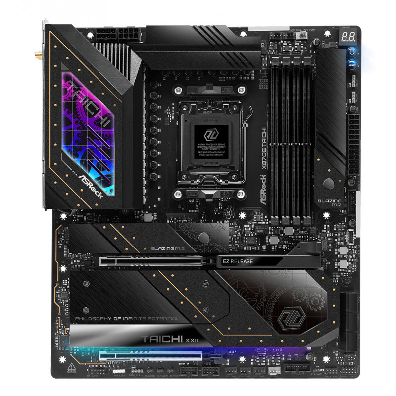 Asrock X870E Taichi AMD X870E Pistoke AM5 Laajennettu ATX