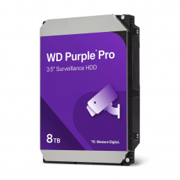 Western Digital Purple Pro Smart Video HDD 8TB sisäinen kiintolevy 7200 RPM 3.5" SATA