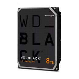 Western Digital WD_BLACK WD8002FZBX sisäinen kiintolevy 8 TB 7200 RPM 256 MB 3.5" Serial ATA III